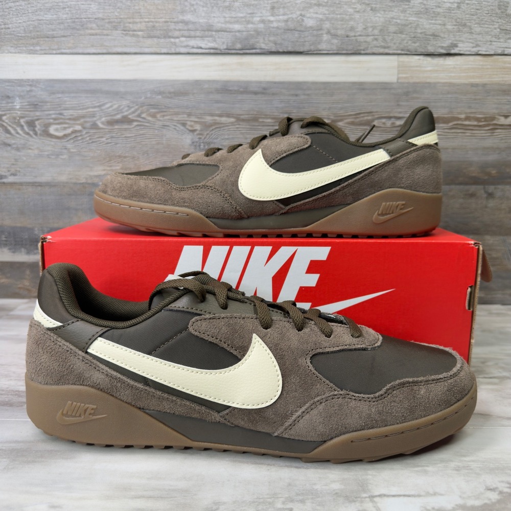 Nike Terra Manta‎ SDE Mens Size 11 Casual Suede Sneakers Dark Hazel Coconut Milk
